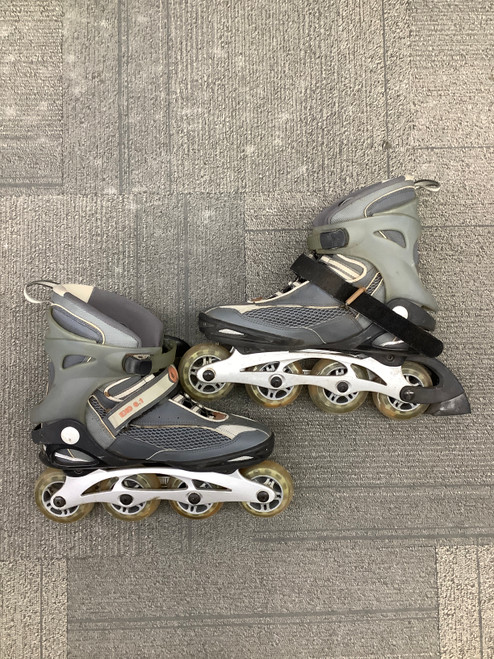 Vist Large View of Product Image Which is Used K2 EXO 6.1 Senior Rec Fitness Skates Grey Senior 10