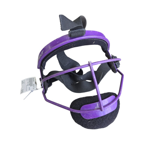 Vist Large View of Product Image Which is Used RIP-IT YOUTH MASK BB/SB Fielders Mask Purple One Size