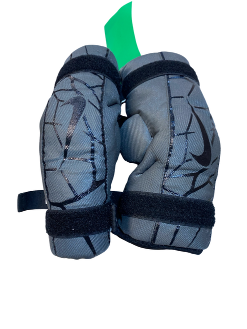 Vist Large View of Product Image Which is Used Nike VAPOR LT Lacrosse Rib Pads Grey Youth