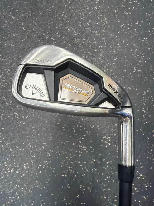 Vist Large View of Product Image Which is Used Callaway ROGUE ST MAX OS Mens Individual Iron RH 5 Iron