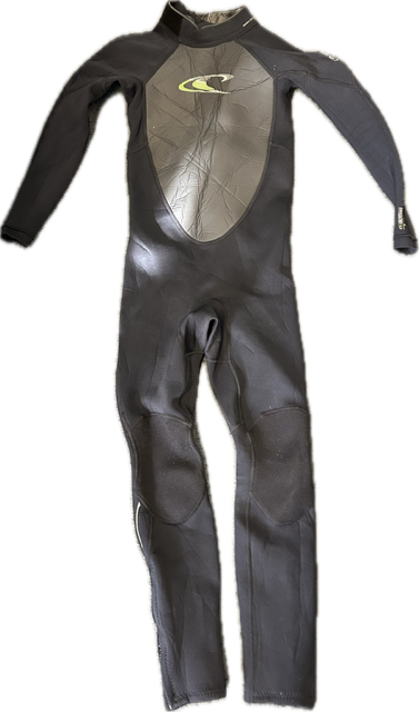 Vist Large View of Product Image Which is Used O'Neill Junior Full Wetsuit Black JR 12