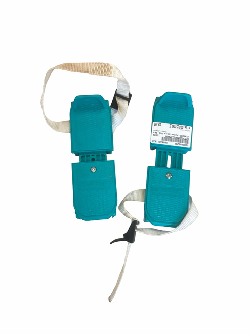 Vist Large View of Product Image Which is LINWOOD Boys Softboot Skate Teal Adjustable