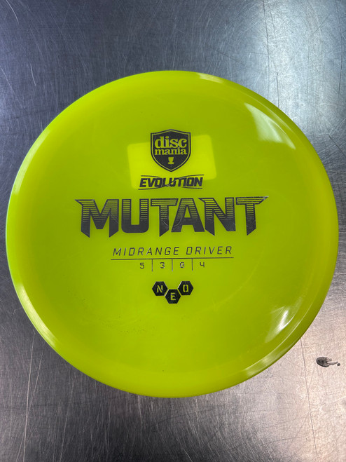 Vist Large View of Product Image Which is Used Discmania MUTANT Disc Golf Mid Range Royal Blue