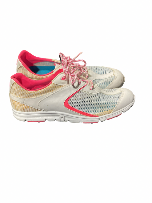 Vist Large View of Product Image Which is Used Foot Joy Womens Golf Shoes White Senior 10