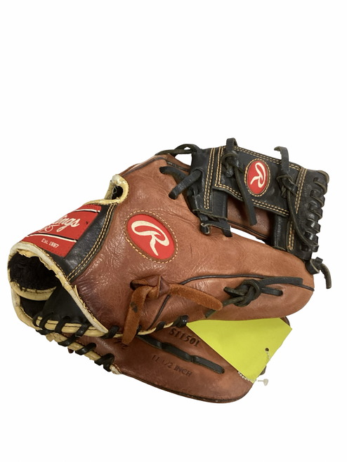 Vist Large View of Product Image Which is Used Rawlings SANDLOT BB/SB Glove LH Throw Brown 11 1/2"