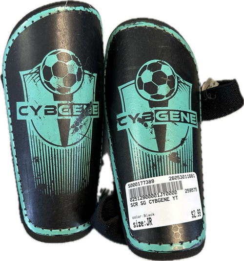 Vist Large View of Product Image Which is Used Soccer Shin Guards Junior Black Junior