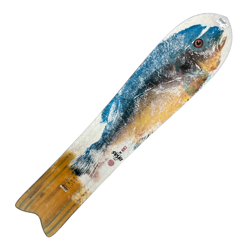 Vist Large View of Product Image Which is Used Rossignol SUSHI Mens Snowboard Only 144 cm
