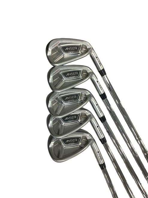 Vist Large View of Product Image Which is Used Ping ANSER FORGED 6-PW BLACK DOT Mens Iron Set RH 6I-PW