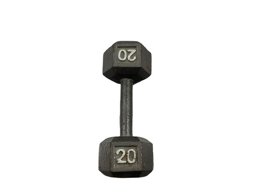 Vist Large View of Product Image Which is Used Hex Dumbbell (Each) 20 lb