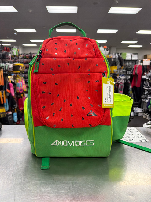 Vist Large View of Product Image Which is Used Axiom VOYAGER LITE Disc Golf Backpack Green