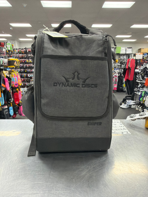 Vist Large View of Product Image Which is Used Dynamic Discs SNIPER Disc Golf Backpack Grey