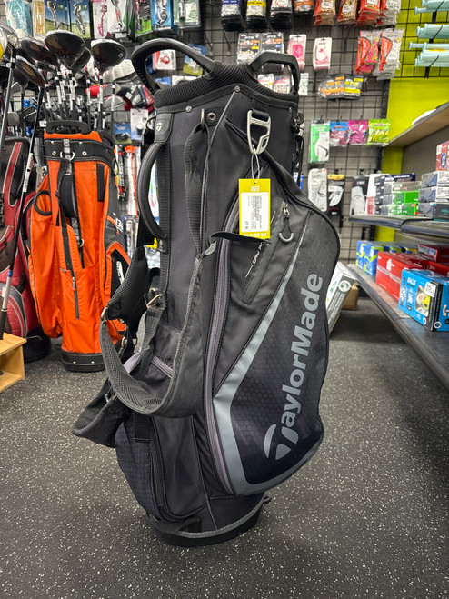 Vist Large View of Product Image Which is Used Taylormade FLEXTECH STAND BAG Mens Stand Bag Black