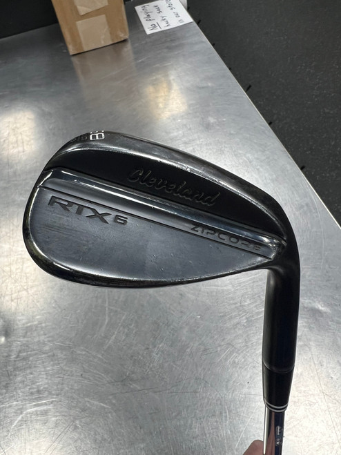Vist Large View of Product Image Which is Used Cleveland RTX6 ZIPCORE Golf Wedge Mens RH 58 Degree