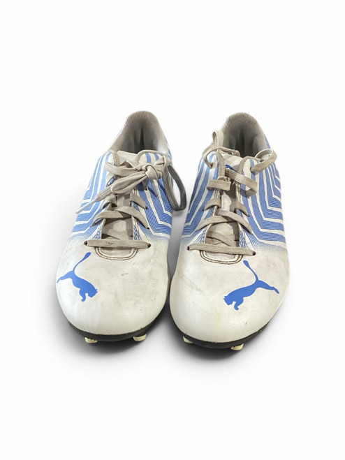 Vist Large View of Product Image Which is Used Puma ATTACANTO Soccer Cleats White Junior 03