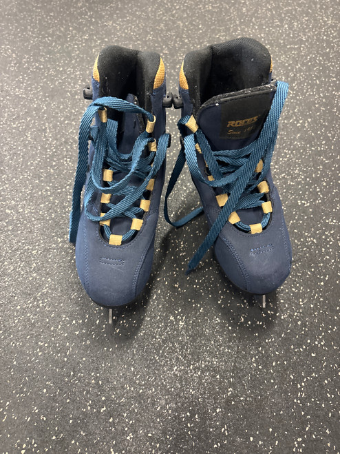 Vist Large View of Product Image Which is Used Roces CAJE WomensFigure Skate Navy Blue Senior 7