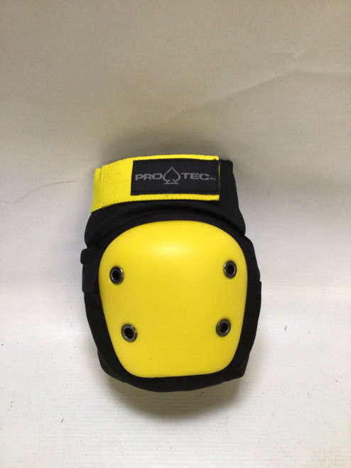 Vist Large View of Product Image Which is Used Pro-Tec Skateboard Kneepads Yellow Youth
