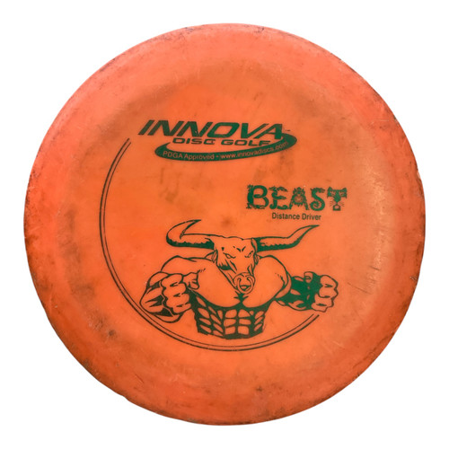 Vist Large View of Product Image Which is Used Innova DX BEAST Disc Golf Driver Orange 173g
