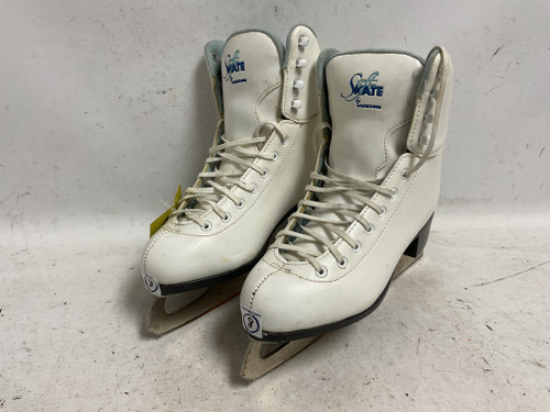 Vist Large View of Product Image Which is Used Jackson SOFT SKATE Womens Softboot Skate White Senior 8