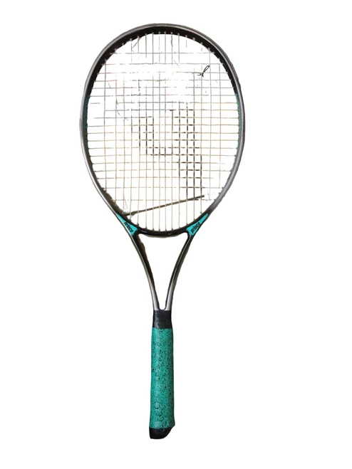 Vist Large View of Product Image Which is Used Prince GRAPHITE Adult Tennis Racquet Grey 4 5/8"