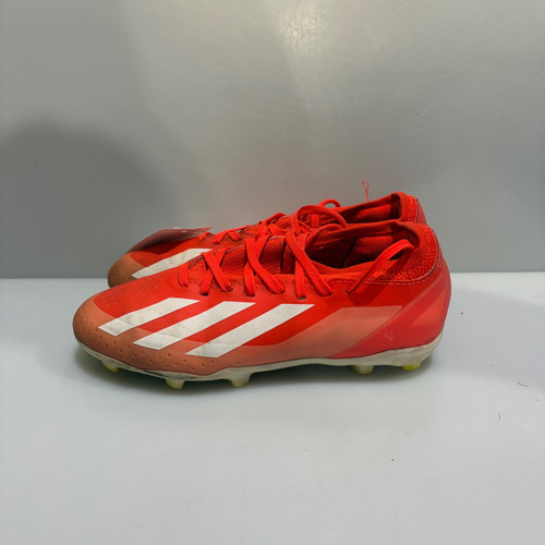 Vist Large View of Product Image Which is Used Adidas Soccer Cleats Red Junior 04