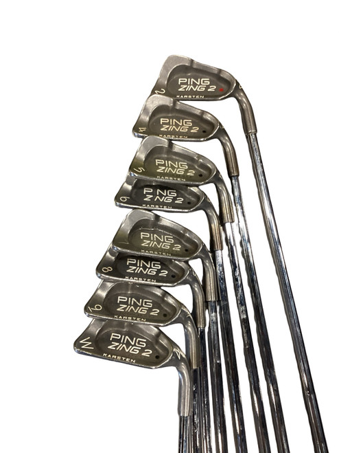 Vist Large View of Product Image Which is Used Ping ZING 2 BLACK DOT Mens Iron Set RH 2I-PW