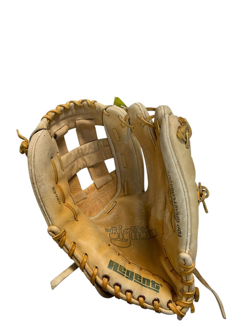 Vist Large View of Product Image Which is Used Regent THR BIGMAN 13IN BB/SB Glove RH Throw Tan 13"