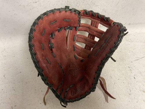 Vist Large View of Product Image Which is Used Rawlings RTD Series RTD1BP Baseball First Base LH Throw Maroon 13"