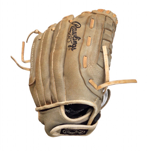 Vist Large View of Product Image Which is Used Rawlings HFP120GW BB/SB Glove RH Throw Grey 12"