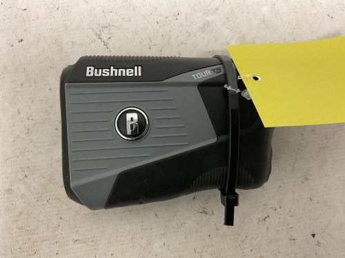 Vist Large View of Product Image Which is Used Bushnell TOUR V5 Golf RangeFinder Black And Grey
