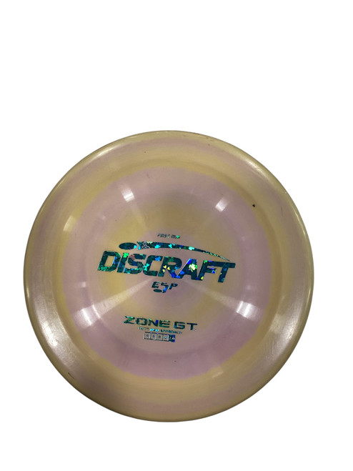 Vist Large View of Product Image Which is Used Discraft ESP ZONE GT Disc Golf Putter Pink