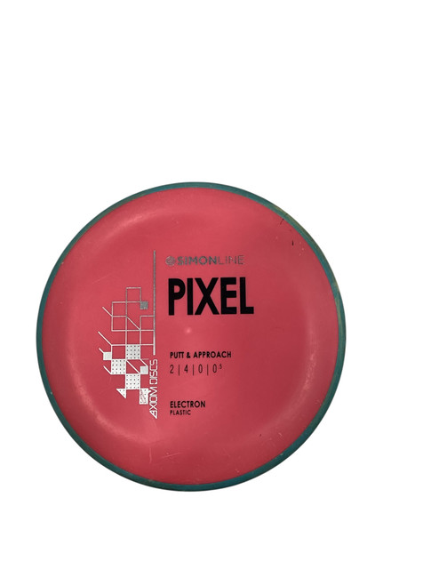 Vist Large View of Product Image Which is Used Axiom SIMON LINE PIXEL Disc Golf Putter Pink