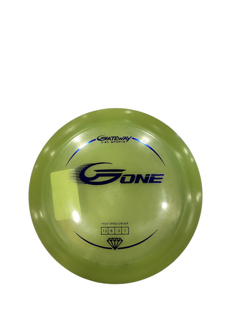 Vist Large View of Product Image Which is Used Gateway GATEWAY GONE Disc Golf Driver Yellow