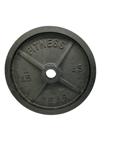 Vist Large View of Product Image Which is Used Fitness Gear Standard Plate (Each) 45 lb