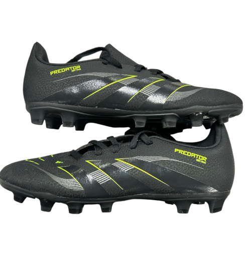 Vist Large View of Product Image Which is Used Adidas Soccer Cleats Black Senior 5.5