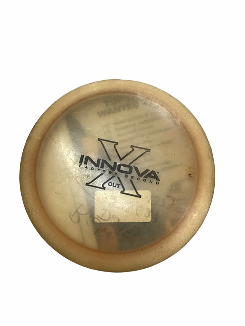 Vist Large View of Product Image Which is Used Innova X OUT Disc Golf Driver Orange
