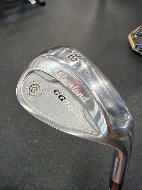 Vist Large View of Product Image Which is Used Cleveland CG16 Golf Wedge Mens RH 58 Degree