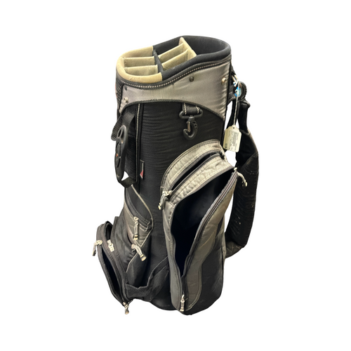 Vist Large View of Product Image Which is Used Datrek OHIOSTATE 2002 Mens Cart Bag Black