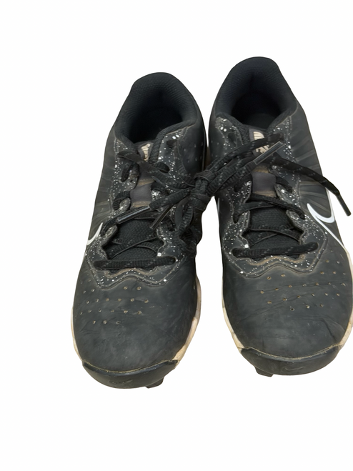 Vist Large View of Product Image Which is Used Nike Alpha Huarache 4 Keystone DJ6525-004 Baseball Cleats Black Junior 02
