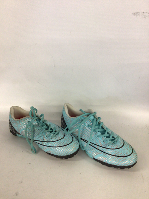 Vist Large View of Product Image Which is Used Nike Soccer Indoor Shoes Royal Blue Junior 04