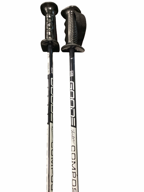 Vist Large View of Product Image Which is Used Goode COMPOSITE Mens DH Ski Pole Black 120 cm / 48 in