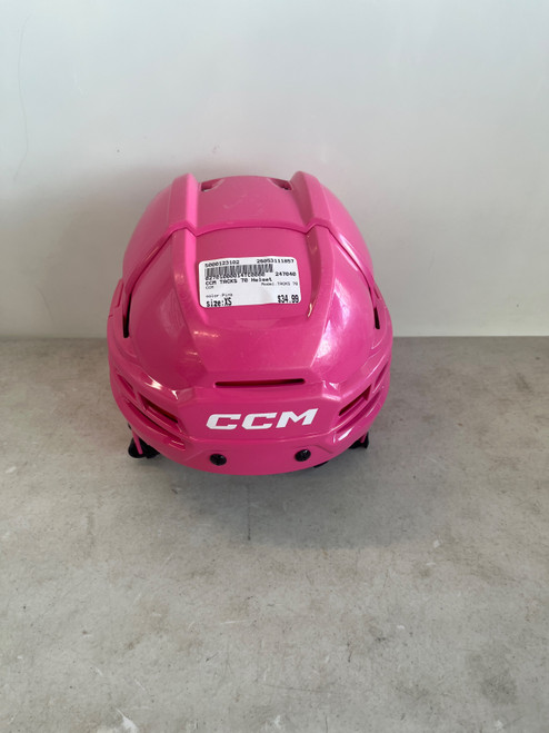 Vist Large View of Product Image Which is Used CCM TACKS 70 Hockey Helmet Only Pink XS