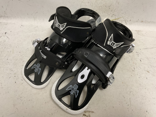 Vist Large View of Product Image Which is Used Burton FREESTYLE Mens Binding Only Black And White MD