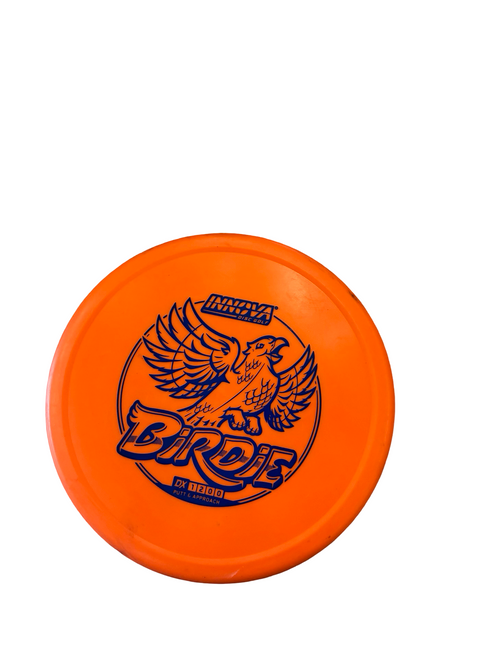 Vist Large View of Product Image Which is Used Innova BIRDIE Disc Golf Putter Orange