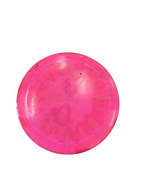 Vist Large View of Product Image Which is Used Discraft NUKE Disc Golf Driver Pink