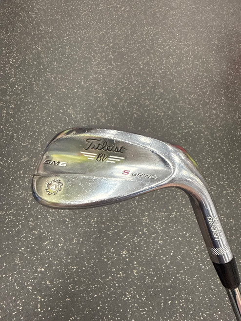Vist Large View of Product Image Which is Used Titleist VOKEY SM6 S GRIND Golf Wedge Mens RH 60 Degree