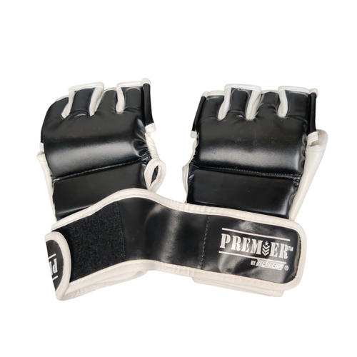 Vist Large View of Product Image Which is Used UFC Gloves Black Large