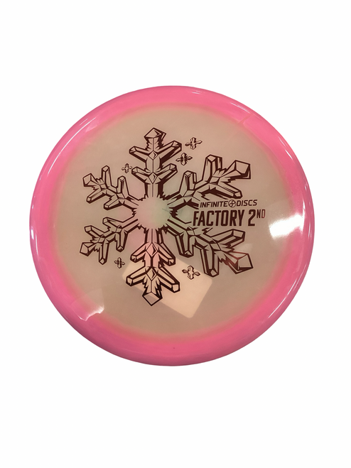 Vist Large View of Product Image Which is Used Infinite Discs DYNASTY Disc Golf Driver Pink