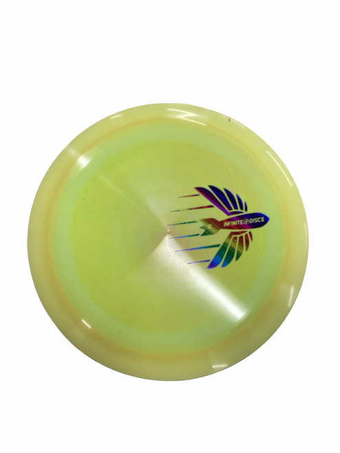 Vist Large View of Product Image Which is Used Infinite Discs THRASHER Disc Golf Driver Yellow