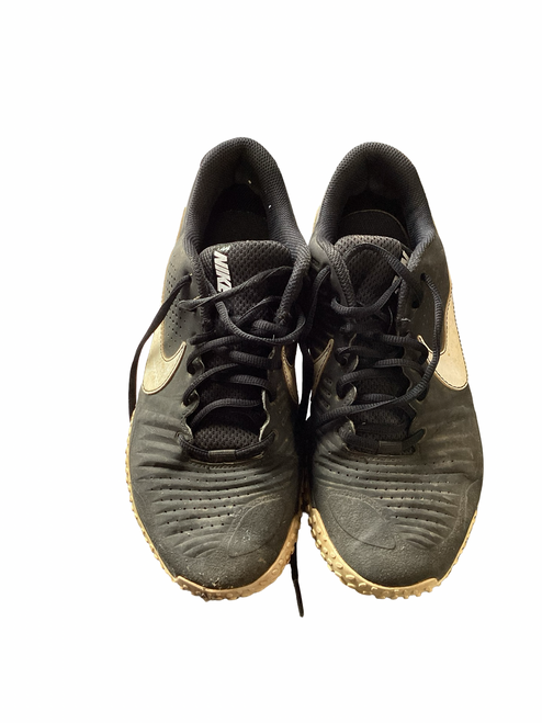 Vist Large View of Product Image Which is Used Nike BOUNCE 9.5 TURF CLEAT BB/SB Cleats Black Senior 9.5