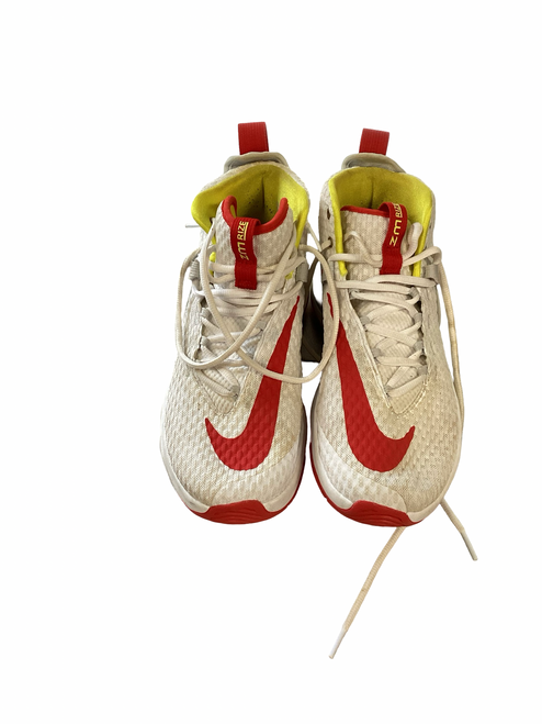 Vist Large View of Product Image Which is Used Nike Basketball Shoes M White Senior 9
